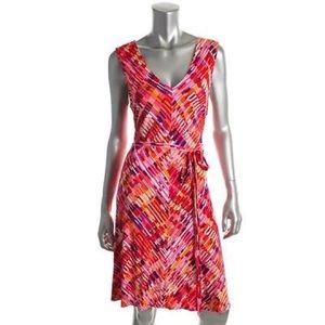 Calvin Klein Print Dress - Size 12